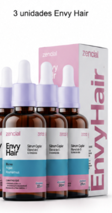 Kit Envy Hair com 3 unidades